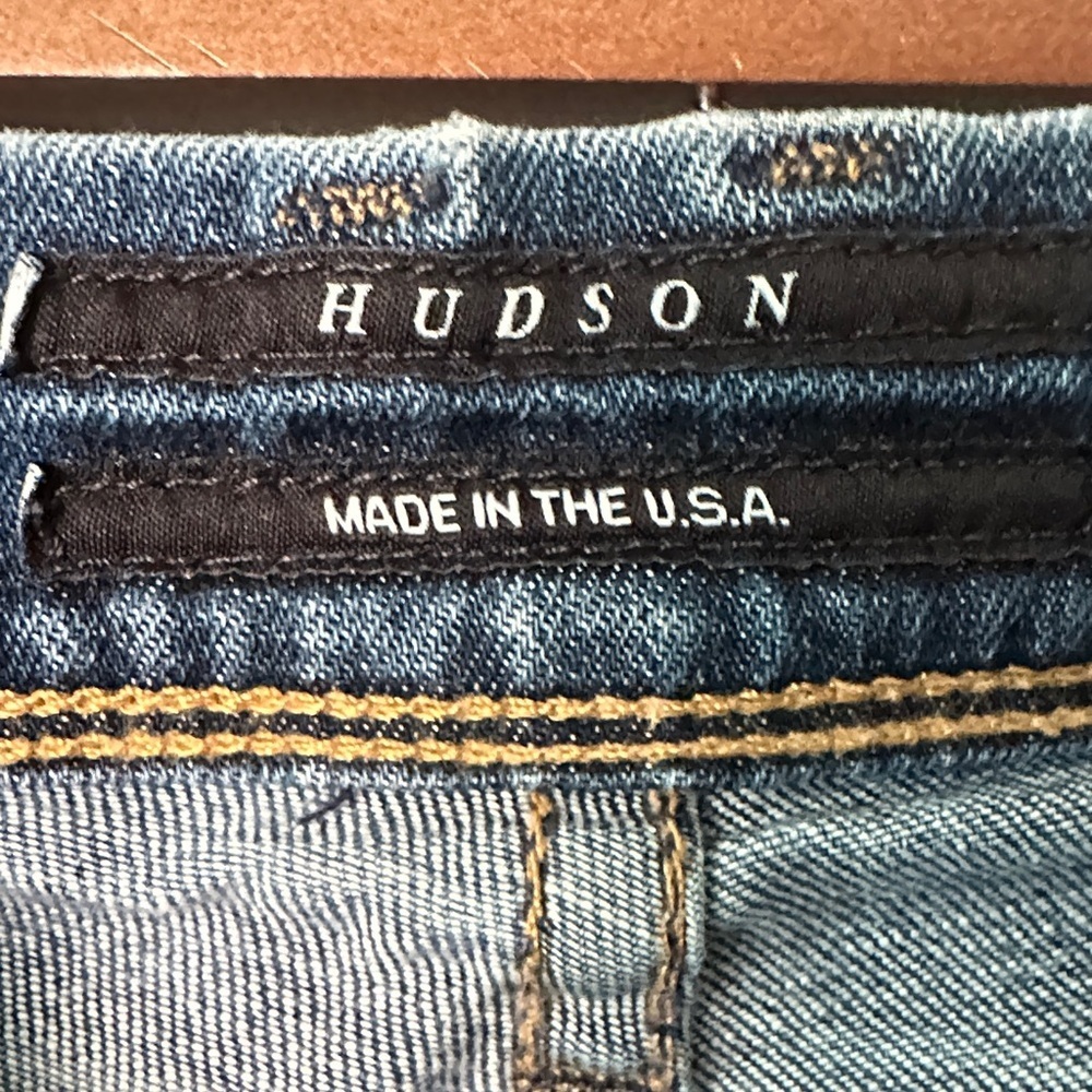 Hudson Jeans Men's Relaxed Fit in Dark Blue - Picture 3 of 10